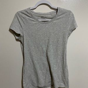 Plain gray tee